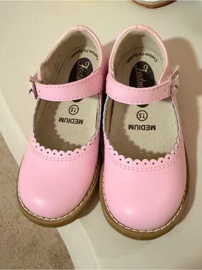 Footmates Toddler Mary Jane Shoes - Pink